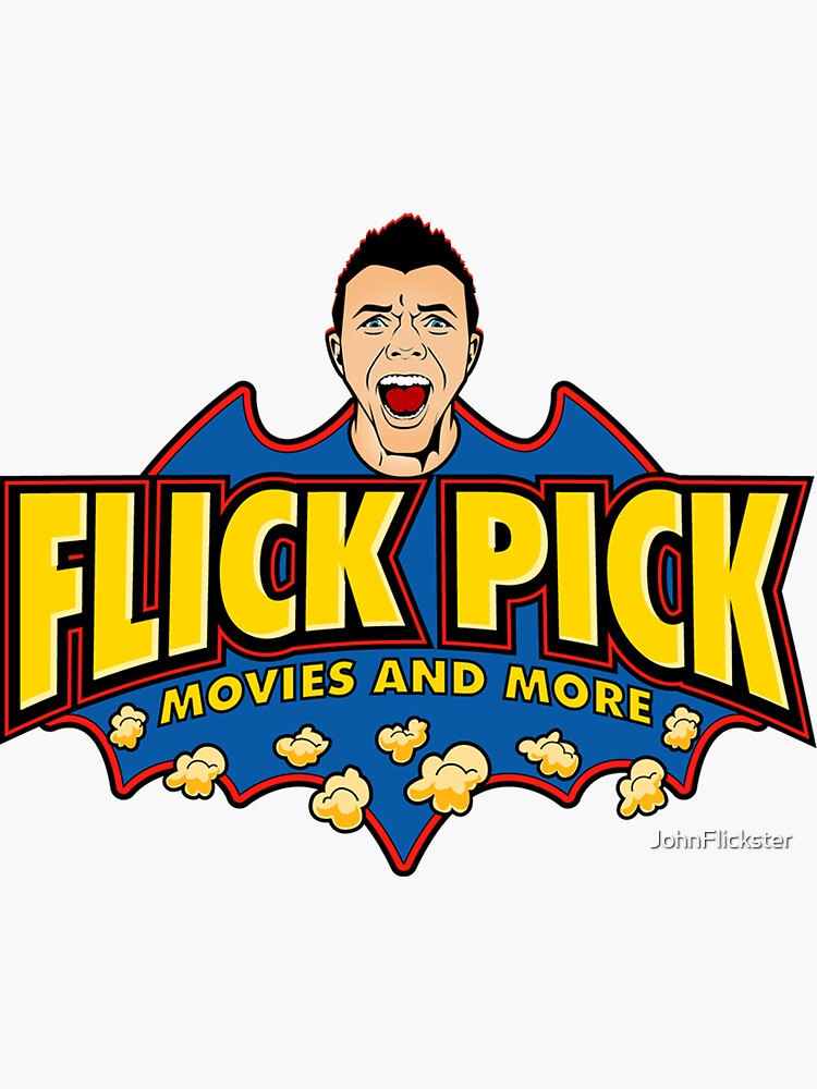 Flick Pick official logo Sticker for Sale by JohnFlickster