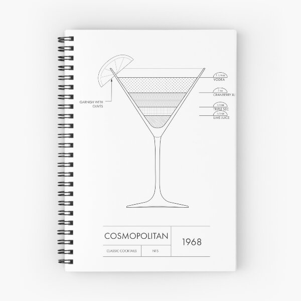 Item preview, Cosmopolitan | Classic Cocktails designed and sold by _YZ studio.