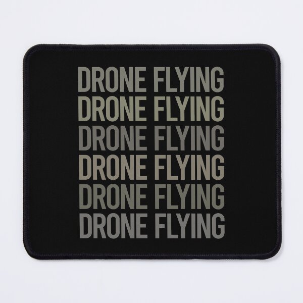 Item preview, Gray Text Art Drone Flying designed and sold by TarynBrown3126.