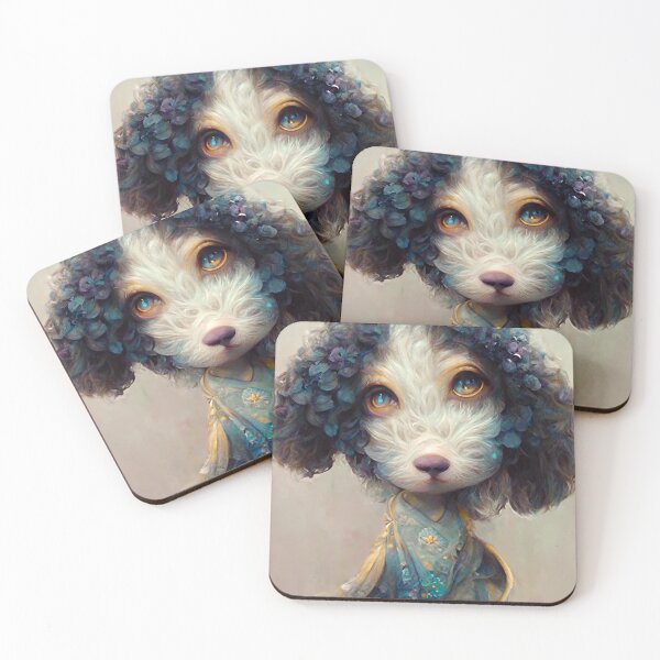 Item preview, French Poodle Dog, Classic Portrait designed and sold by shokA Design.