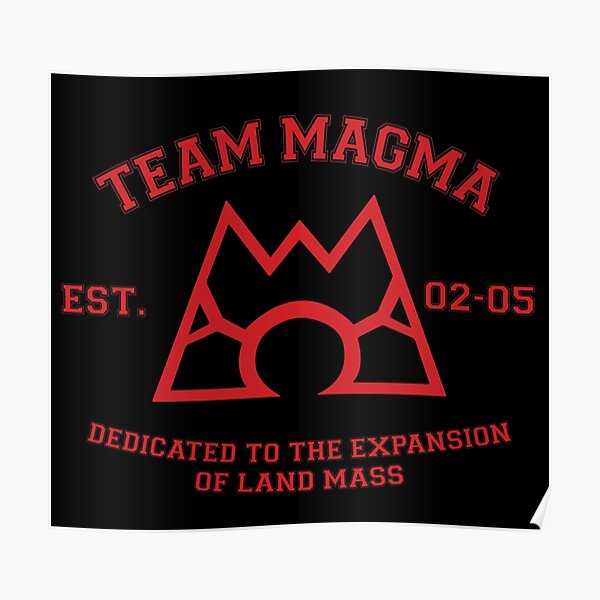 Team Magma Ver. 2 Poster