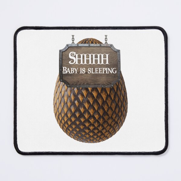 Item preview, Cool Dragon Egg, Shhh Baby Is Sleeping  designed and sold by GarnersDesigns.