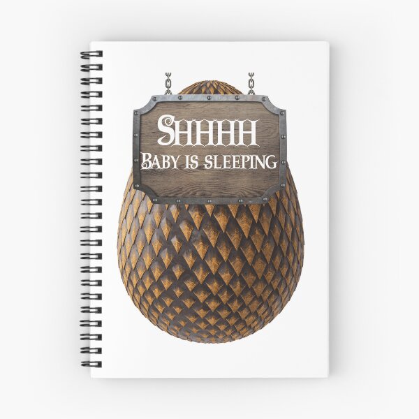 Item preview, Cool Dragon Egg, Shhh Baby Is Sleeping  designed and sold by GarnersDesigns.