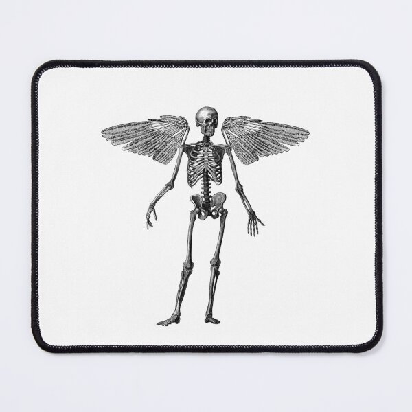 Item preview, winged skeleton (white) designed and sold by Madame Memento.