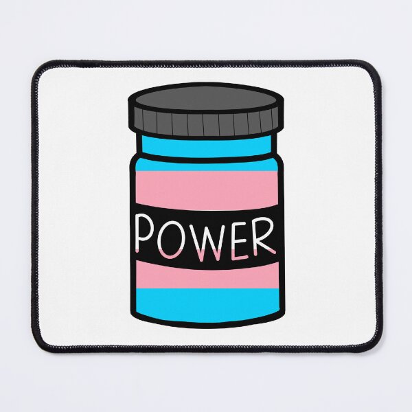 Item preview, Roller Derby Transgender Flag Power Jam designed and sold by Widdershins Art.