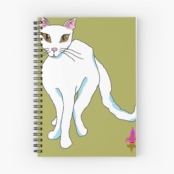 Item preview, Snow Flake the Kitty designed and sold by judy snyder.