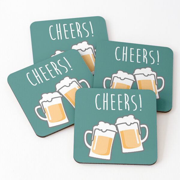 Item preview, Cheers for peers with beer - Enjoy beer day with your friends designed and sold by thewishdesigns.
