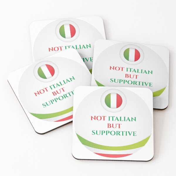 Item preview,  Not italian but supportive Classic t-shirt Classic T-Shirt designed and sold by PRECALB OUTFIT.