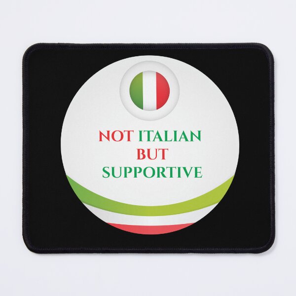 Item preview,  Not italian but supportive Classic t-shirt Classic T-Shirt designed and sold by PRECALB OUTFIT.