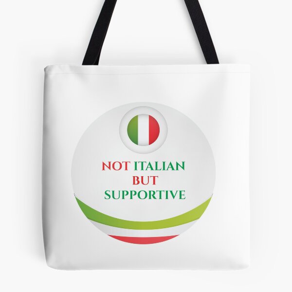 Item preview,  Not italian but supportive Classic t-shirt Classic T-Shirt designed and sold by PRECALB OUTFIT.