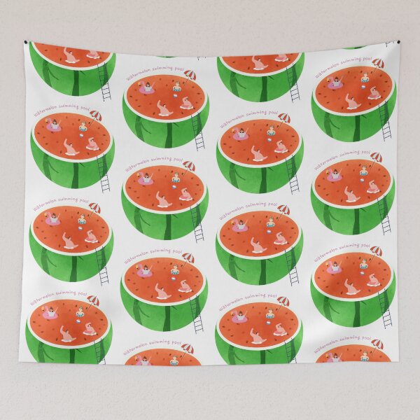 Item preview, Watermelon swimming pool,Summer, playing in the water designed and sold by zzzozzo.