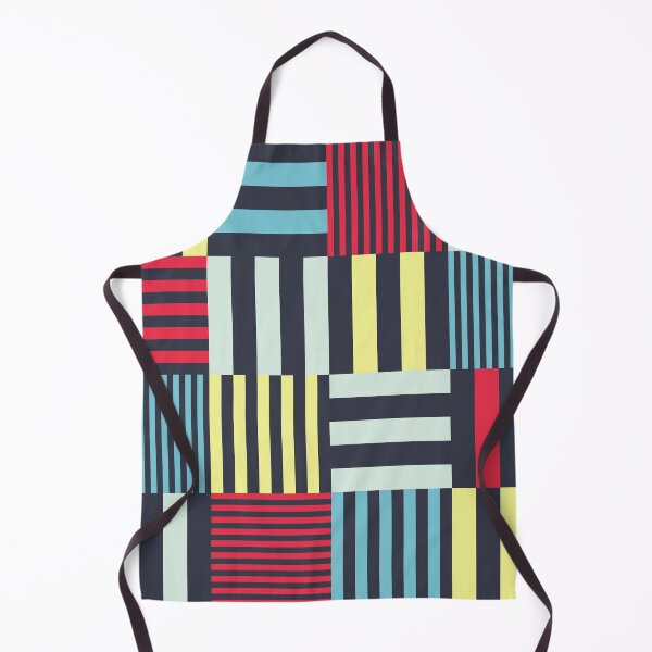 Item preview, Striped Squares Red Yellow and Blue designed and sold by Blue-Banana.