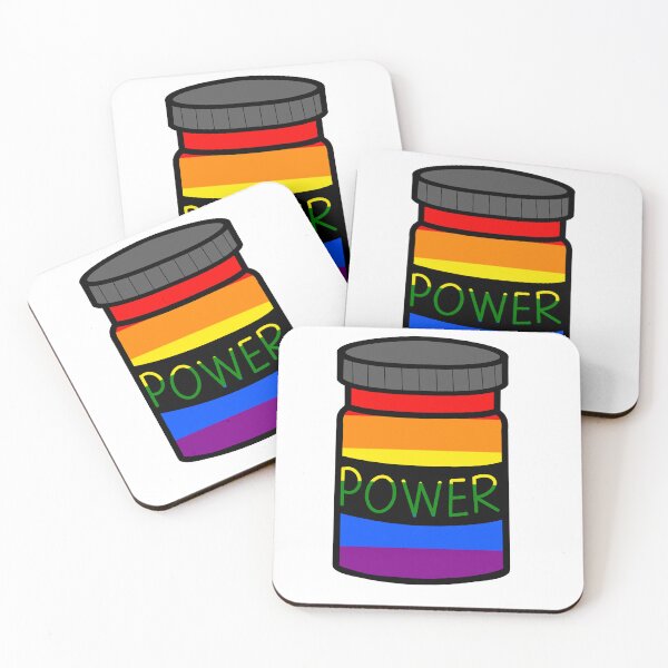 Item preview, Roller Derby Pride Flag Power Jam designed and sold by Widdershins  Art.