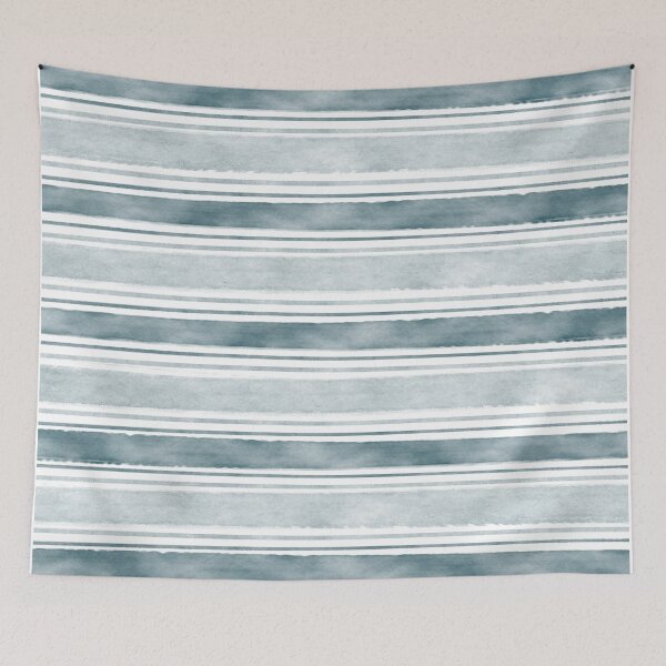 Item preview, Watercolor blue lines designed and sold by Stranger-ShopRS.