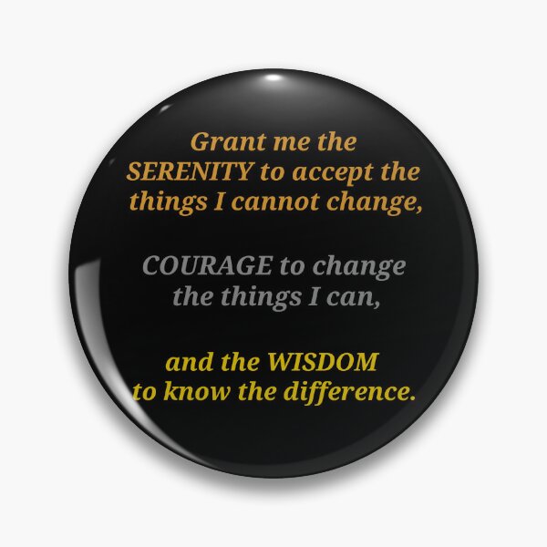 Item preview, Serenity Prayer designed and sold by InsultTees.