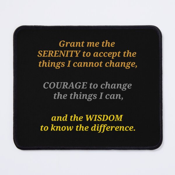 Item preview, Serenity Prayer designed and sold by InsultTees.