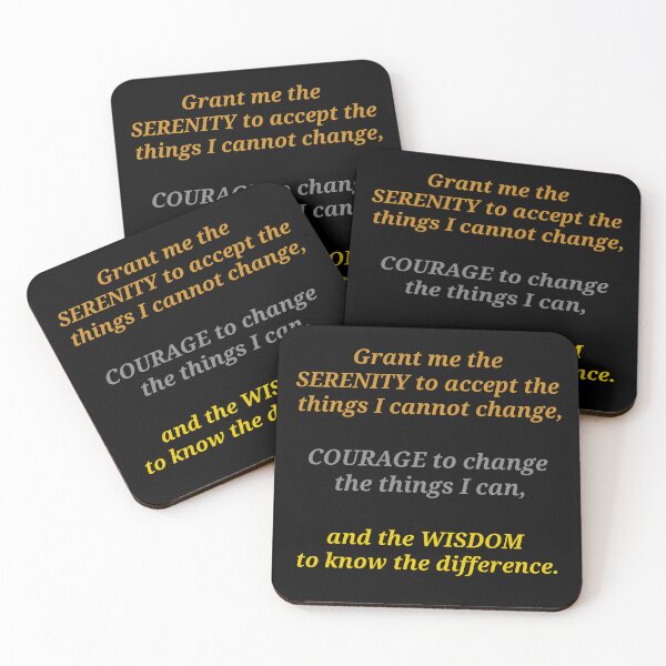 Item preview, Serenity Prayer designed and sold by InsultTees.