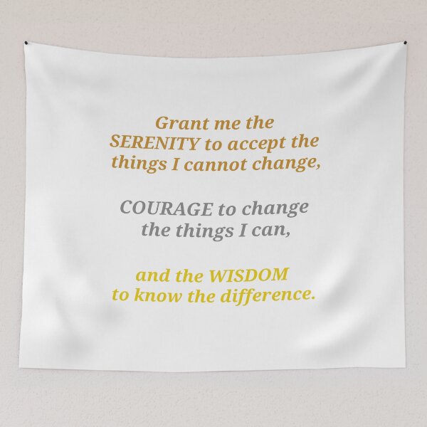 Item preview, Serenity Prayer designed and sold by InsultTees.