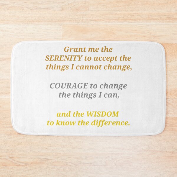 Item preview, Serenity Prayer designed and sold by InsultTees.