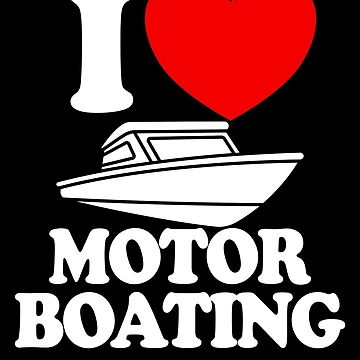 Vorschaubild zum Design I Love Motor Boating Boat Owner Love Motor Boating Gear von DynamicDesign