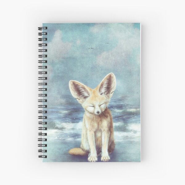 A Fennec's Dream Spiral Notebook
