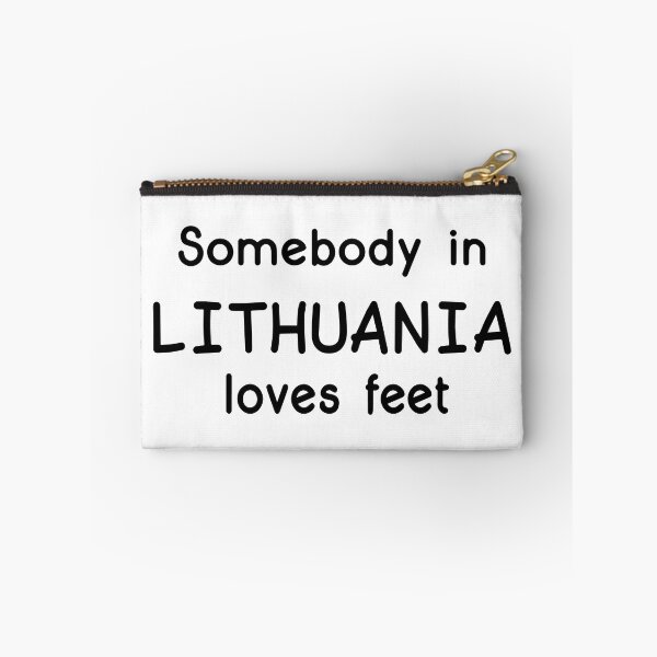 Item preview, Somebody in Lithuania Loves Feet designed and sold by Big Twelve.