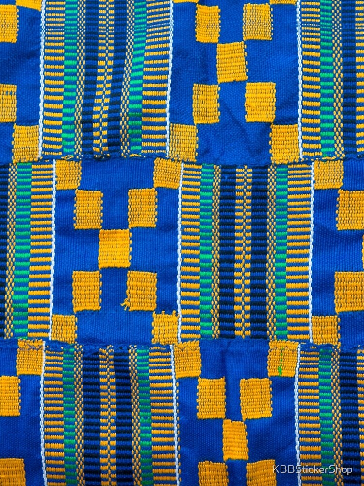 Kente Cloth Pattern Traditional African Throw Blanket for Sale by  KBBStickerShop
