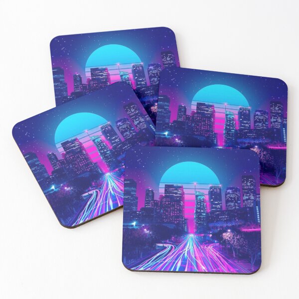 Item preview, Neon Cyperpunk LosAngeles designed and sold by lifestylein.