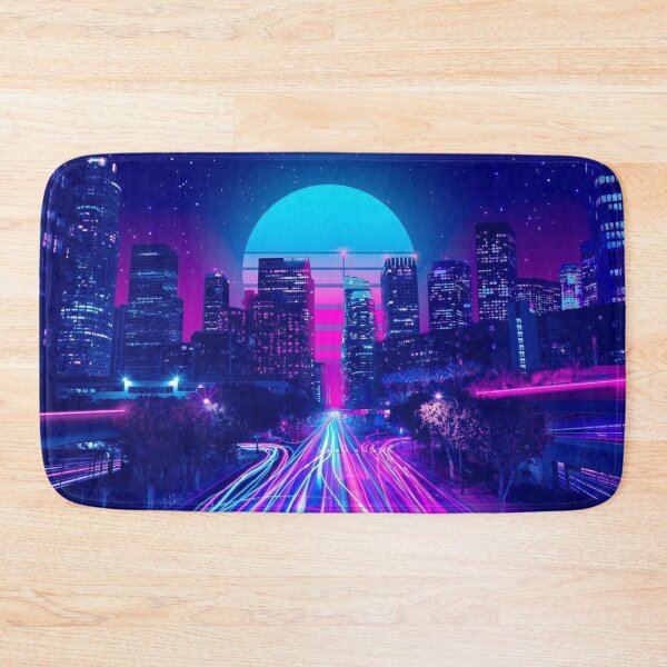 Item preview, Neon Cyperpunk LosAngeles designed and sold by lifestylein.