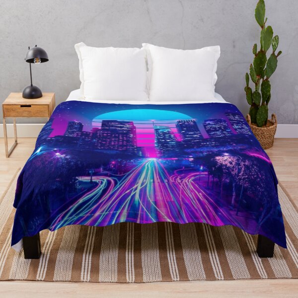 Item preview, Neon Cyperpunk LosAngeles designed and sold by lifestylein.