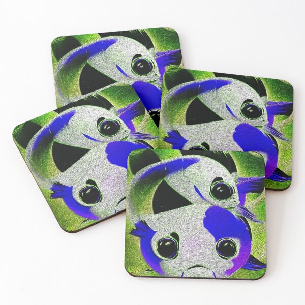 Item preview, the artist the creator of all and yin and yang koi fish Green Edition designed and sold by Ariel Guevara.