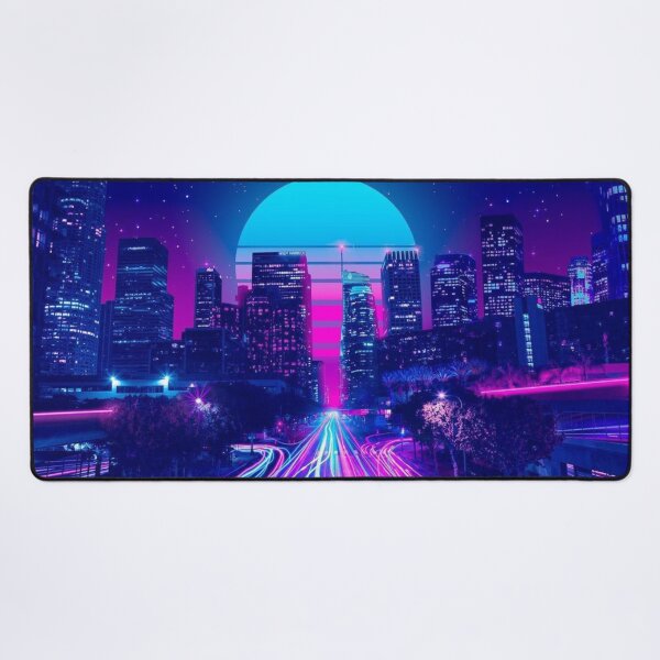 Item preview, Neon Cyperpunk LosAngeles designed and sold by lifestylein.