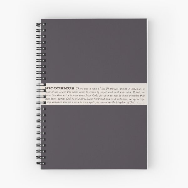 Item preview, Nicodemus... Quote - Religion designed and sold by ReviveReligion.