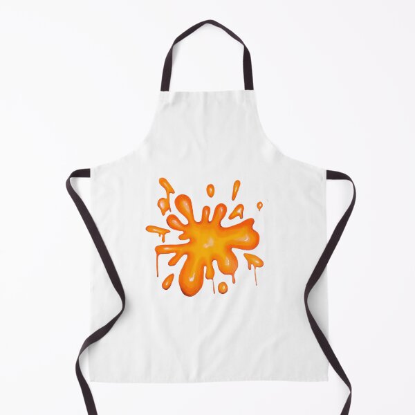 Item preview, Orange Blob with Rainbow, "Splat" by Anna Hrabowyj designed and sold by Anna Hrabowyj.