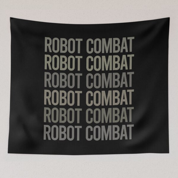 Item preview, Gray Text Art Robot Combat Robots designed and sold by TarynBrown3126.