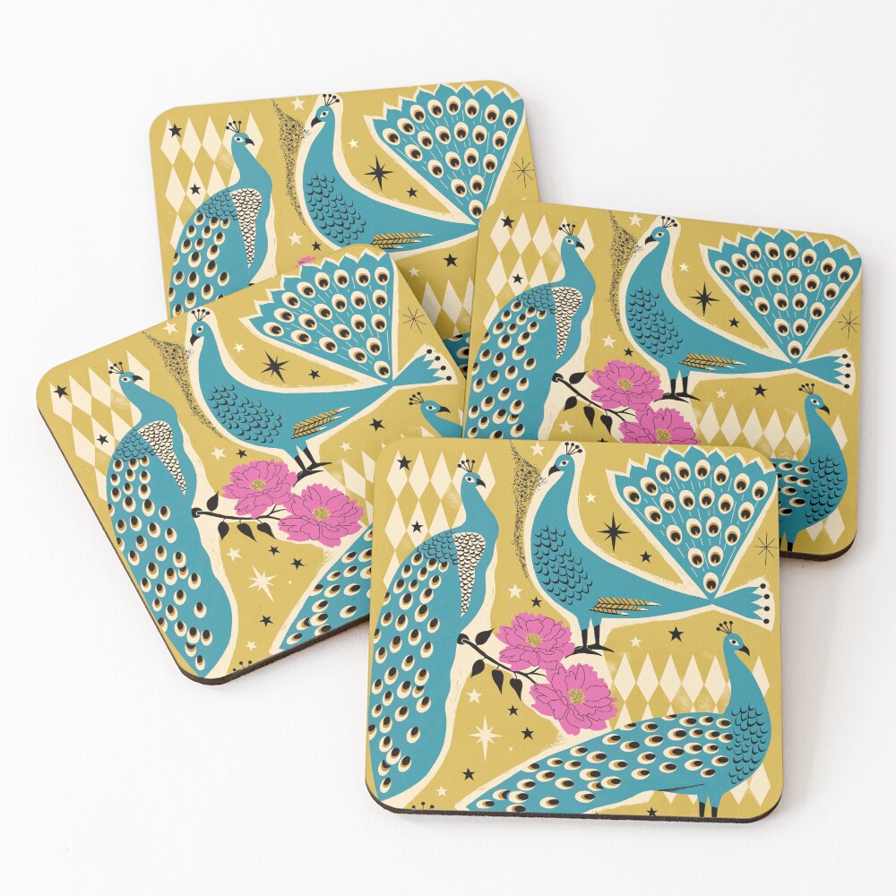 Item preview, Coasters (Set of 4) designed and sold by Rubyritz.
