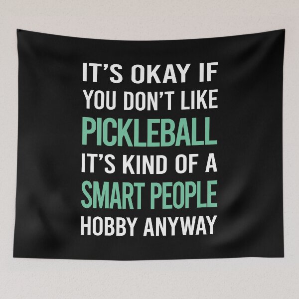 Item preview, Smart People Hobby Pickleball designed and sold by RonaldEwing4782.