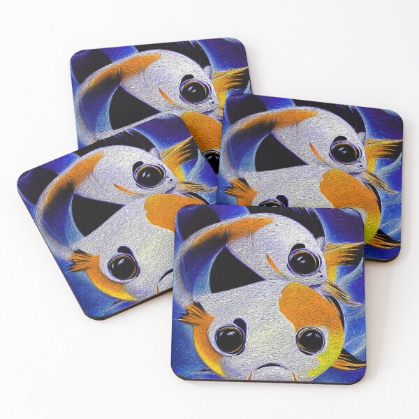 Item preview, the artist the creator of all and yin and yang koi fish Blue Edition designed and sold by Ariel Guevara.