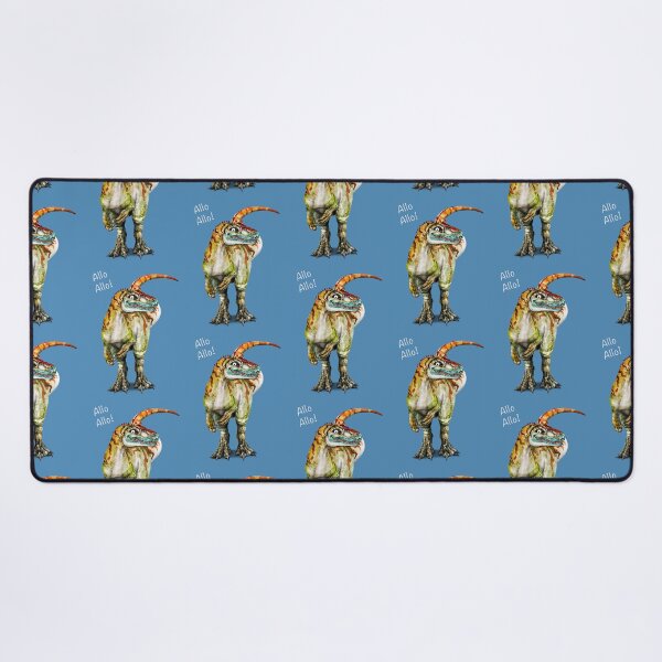 Item preview, Allo Allo! | W Cartoon Allosaurus Dinosaur  designed and sold by Snootrac.