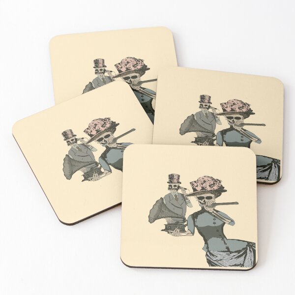 Item preview, Victorian Hip Hop Funny Retro Vintage Rapping Skeletons  designed and sold by Bored Imagination .