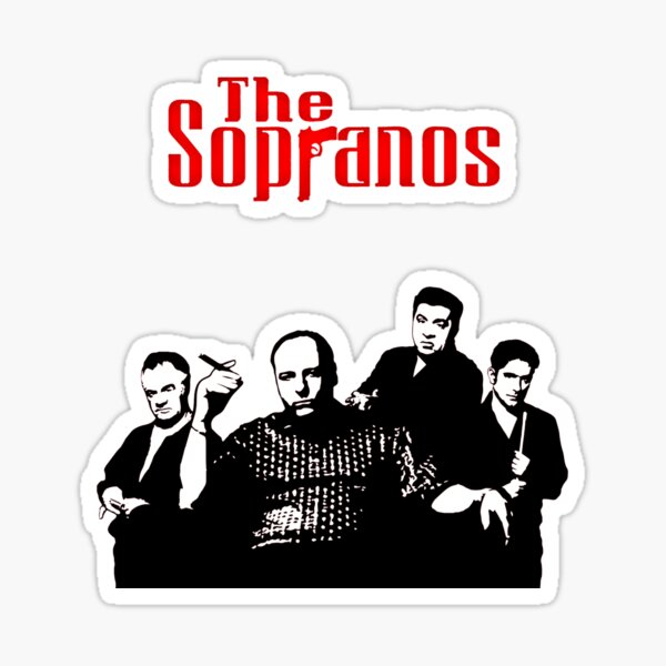 Stickers Sur Le Theme Sopranos Redbubble