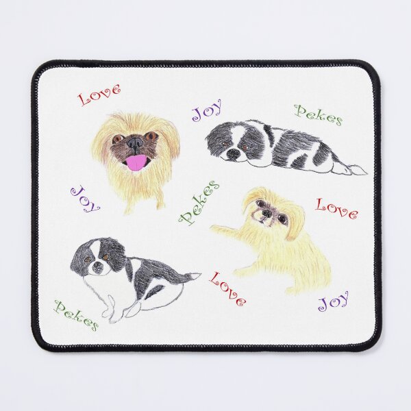 Item preview, Love, Joy, & Cute Peke Puppy Dogs designed and sold by DeeDeee1970.