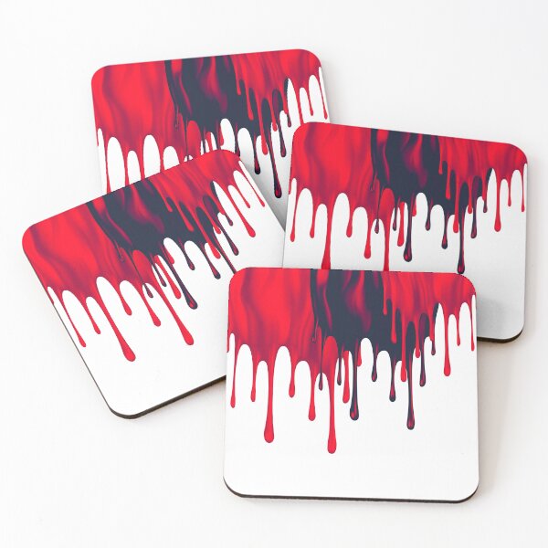 Item preview, Red slime drips.. A simple design for Halloween Fancy Dress designed and sold by ditzy-designs.