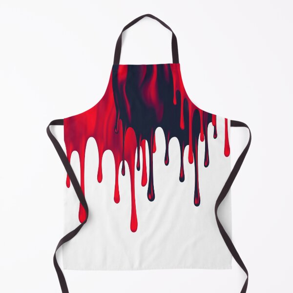 Item preview, Red slime drips.. A simple design for Halloween Fancy Dress designed and sold by Wonder & Whimsy.