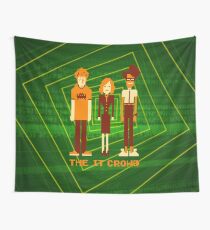 Retro Pixel - The IT Crowd Wall Tapestry