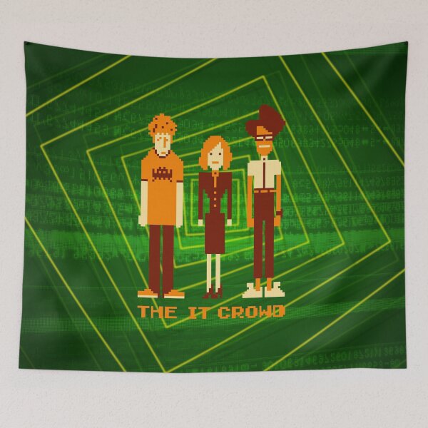 Item preview, Retro Pixel - The IT Crowd designed and sold by KY-i.