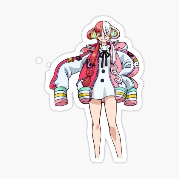 Uta One Piece Red Sticker For Sale By Nanie Tea Redbubble