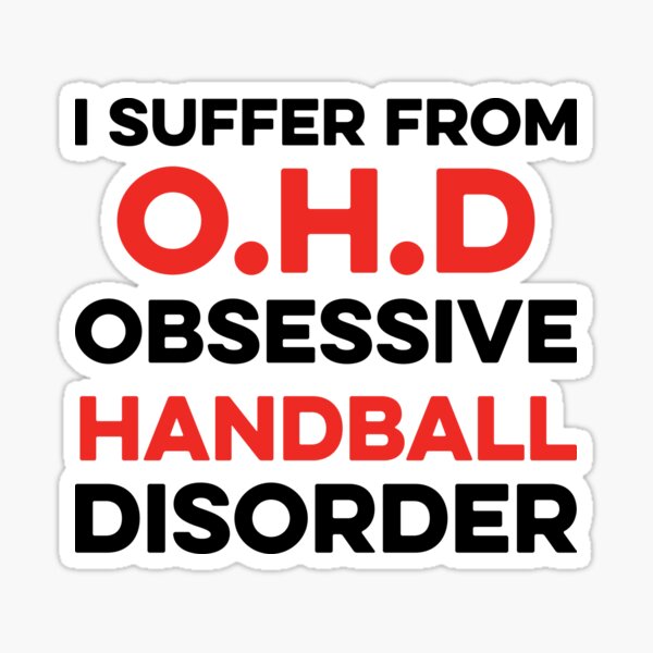 Item preview, Obsessive Handball Disorder designed and sold by TendyTees.