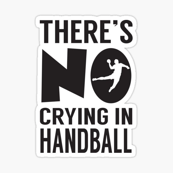 Item preview, There is no Crying in Handball designed and sold by TendyTees.