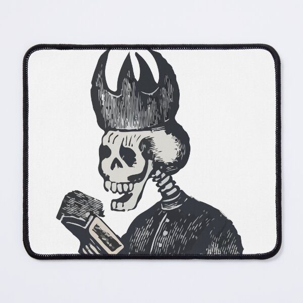 Item preview, The Skull Bishop Reading a Book designed and sold by NBerniceDesigns.